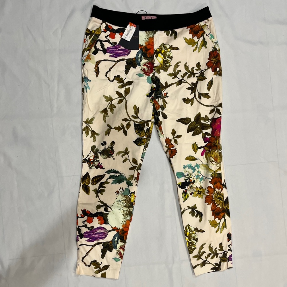 Ted Baker Multicolor Floral Trousers